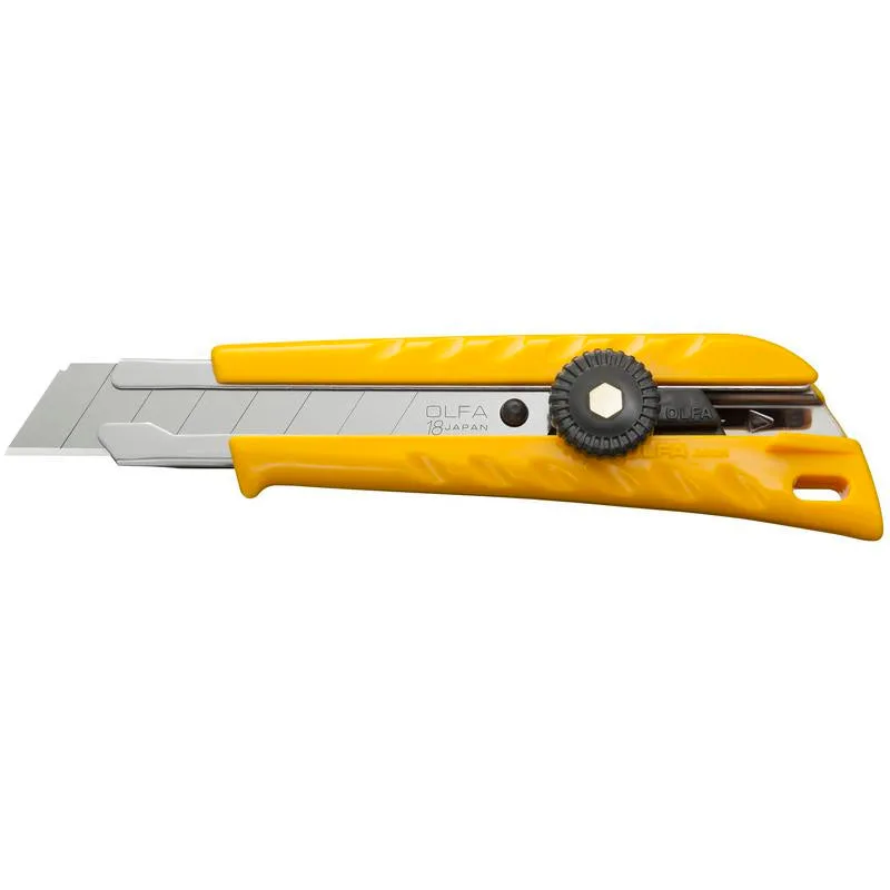 Olfa L-1 18mm Heavy-Duty Snap-Off Utility Knife