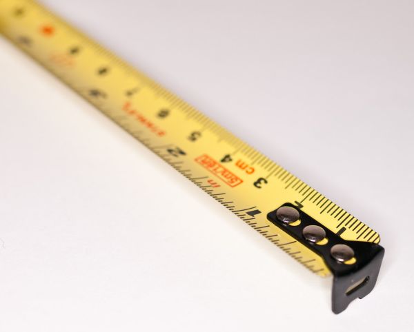 STANLEY Tape Measure Blade Armor 8 M Metric Shock Resistant with Mylar Coating and Cushion Grip 0-33-728