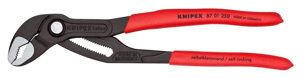 Knipex 87 01 250 Cobra Water Pump Pliers 10"