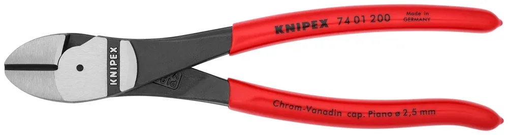 Knipex 74 01 200 High Leverage Diagonal Cutter 8"