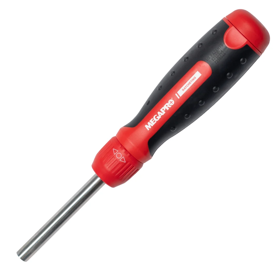 MegaPro 211R1C36RD 13-in-1 Ratcheting Driver (Automotive, 1" Insert Bits)