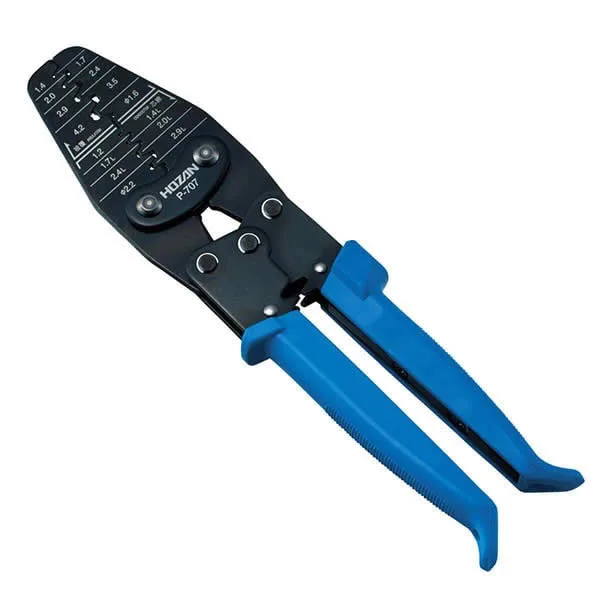 Hozan P-707 Open-Barrel Crimping Pliers