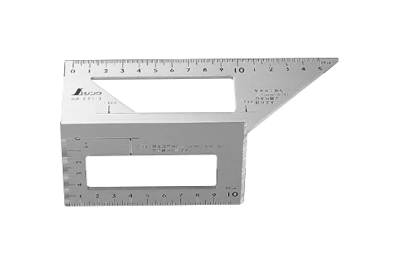 Shinwa Aluminum Saddle Layout Square