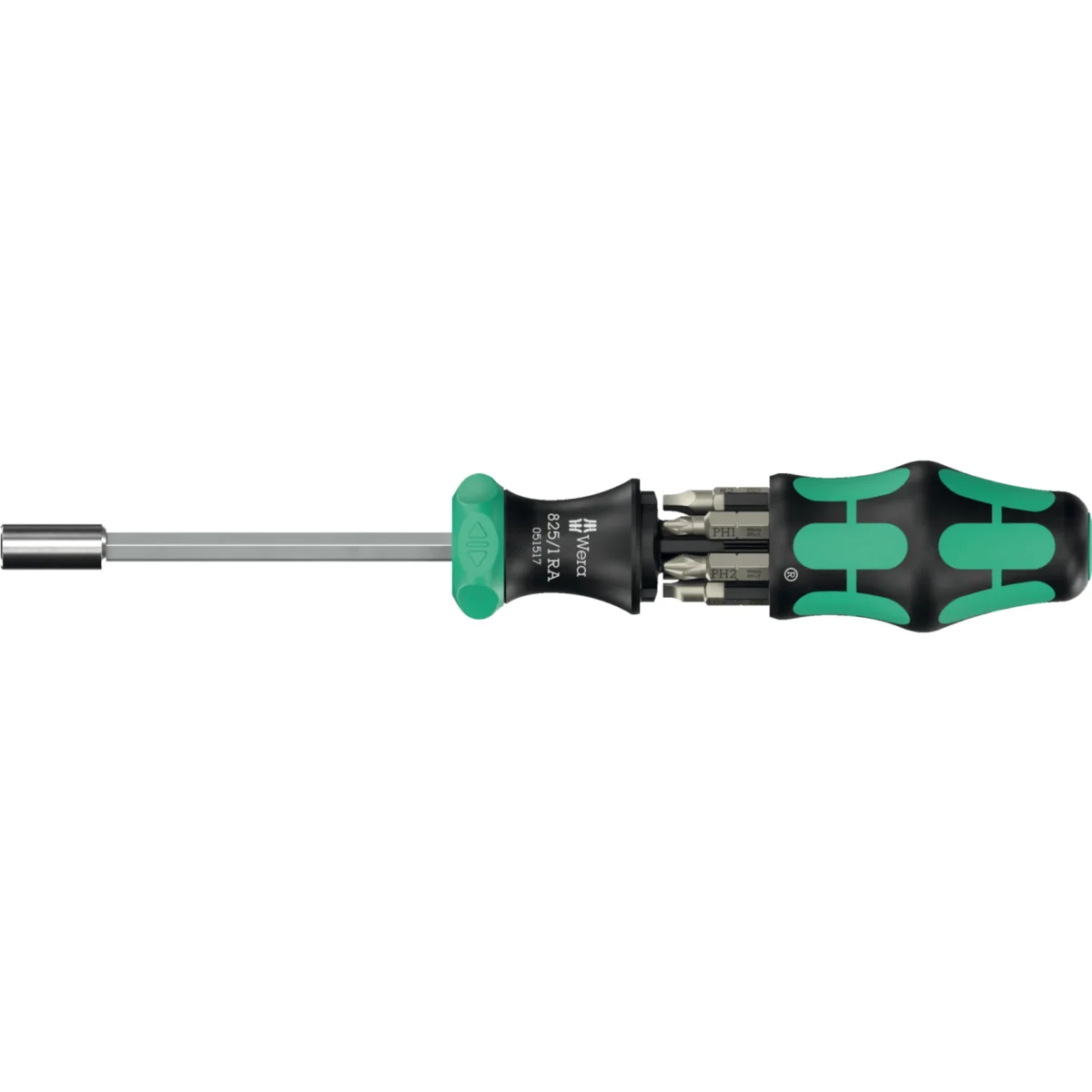 Wera Kraftform Kompakt 27 RA Ratcheting Screwdriver Set, 7-Piece (05073661002)