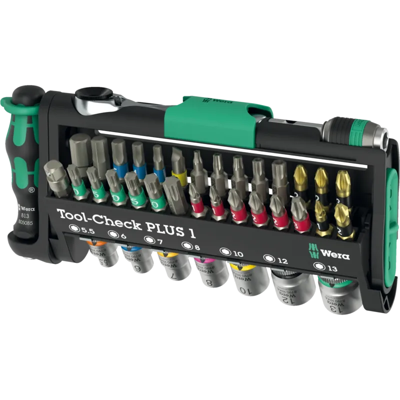 Wera Tool-Check Plus 1 05049055001 39-Piece Bit Ratchet Set